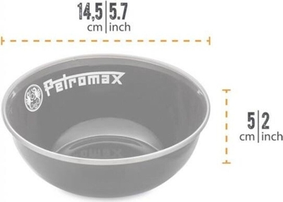Petromax Enamel Bowls (2 pcs)