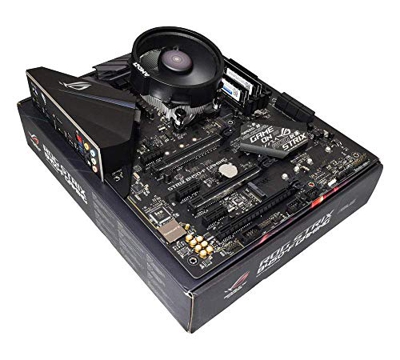 ADMI CPU tarjeta madre: AMD Ryzen 5 2600 6 Core 3.9 GHz con AMD Wraith Cooler, ASUS ROG STRIX B450-F GAMING, 2400 MHz DDR4 RAM 0 RAM. Ryzen 5 2600X