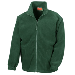 Chaqueta Result de forro polar antipilling, con cremallera completa, para hombres , Hombre, color verde (Forest green), tamaño M características