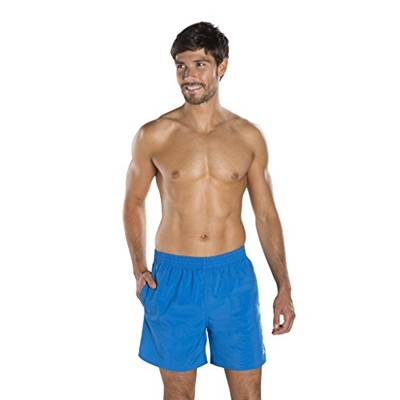 Speedo Scope de 16" Shorts de baño, Adult Male, Azul, L