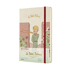 Moleskine - Agenda Diaria de 18 Meses 2020/2021, "El Principito" Edición Limitada, Diseño de Rosas, Tapa Dura, Tamaño Grande 13 x 21 cm, 608 Páginas precio