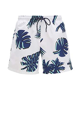 BOSS Piranha Pantalones Cortos, Abierto Blanco121, S para Hombre