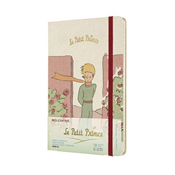 Moleskine - Agenda Semanal de 18 Meses 2020/2021, "El Principito" Edición Limitada, Diseño de Rosa, Tapa Dura, Tamaño Grande 13 x 21 cm, 208 Páginas precio
