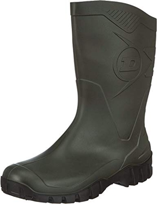 DUNLOP Dee Calf K580011 Wellington Boots46 Eur 11 UK Verde