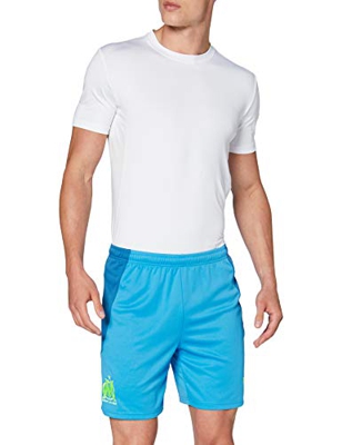 PUMA Om Shorts Replica Pantalones Cortos, Hombre, Bleu Azur/Vallarta Blue, XL