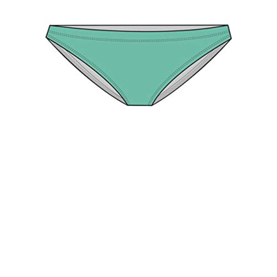 TYR Classic Bottom Parte Inferior de Bikini de Entrenamiento, Mujer, Seafom, Small