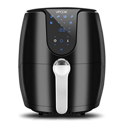 VPCOK Freidora sin Aceite, 3,5L Freidora de Aire Caliente con 6 Programas, Air Fryer con Temperatura y Temporizador Ajustable, Cesta Antiadherente, Li en oferta
