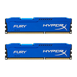 HyperX Fury - Memoria RAM de 16 GB (1600 MHz DDR3 Non-ECC CL10 DIMM, Kit 2x8 GB), Azul precio