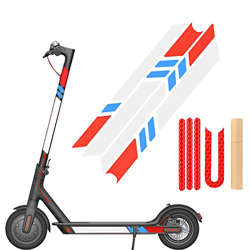 SGMY Scooter Eléctrico Pegatina Reflectante Sticker Prueba de Agua Scooter Styling Pegatinas, Fit Estilo para Xiaomi Mijia M365 Scooter Eléctrico,Scoo características
