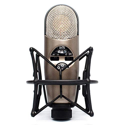 CAD Audio M179 micrófono de condensador multimodal de doble diafragma para grabaciones profesionales de voces e instrumentos (XLR, alimentación fantas