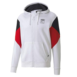 PUMA Rebel FZ Hoodie FL Sudadera, Hombre, Negro, S precio