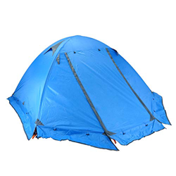TRIWONDER Tienda de Campaña 1/2/3 Personas Impermeable Ligera 4 Estaciones Doble Capa Carpa para Acampar Playa Exterior Senderismo Viaje (Azul - con B precio