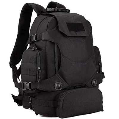 Selighting Mochila Táctica Impermeable 40L Mochilas Hombre Militares MOLLE de 900D Nylon con Múltiples Bolsillos para Senderismo,Acampada,Montañismo,C