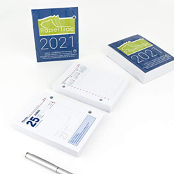 Bloc Taco Calendario De Sobremesa - Año 2021 - 650 Páginas - PaperTrac - Fin De Semana / 1 Página en oferta