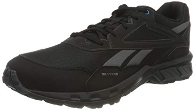 Reebok Ridgerider 5.0, Zapatillas de Trail Running Hombre, NEGRO/CDGRY7/HORBLU, 46 EU
