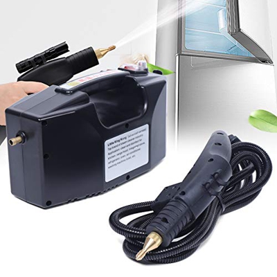 Haushaltsgeräte - Limpiador a vapor de mano de alta presión (220 V, 2600 W, 300-350 kPa), color negro