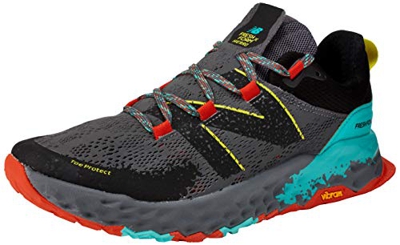 New Balance Fresh Foam Hierro V5 Trail Running Zapatilla para hombre, gris (Plomo/Tidepool), 46 EU