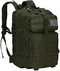 G4Free 40L Mochila Táctica Bolso de Senderismo Ligera al Aire Libre Estilo Militar Múltiple Función para Caza Acampar Senderismo Trekking Ciclismo Cam características