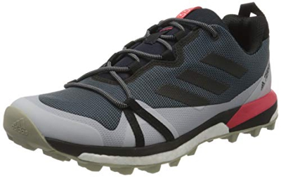 adidas Terrex Skychaser LT, Zapatillas Deportivas Hombre, Legacy Blue/Core Black/Shock Red, 46 EU