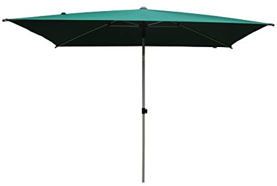 SORARA Porto Parasol Sombrilla Jardin, Verde, 300 x 200 cm (3 x 2 m)
