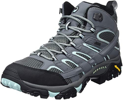 Merrell Moab 2 Mid GTX, Botas de Senderismo, Sintético Mujer, Gris (Sedona Sage), 40 EU