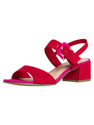 Marco Tozzi 2-2-28219-24, Sandalia con Pulsera Mujer, Rojo (Red Comb 597), 37 EU precio