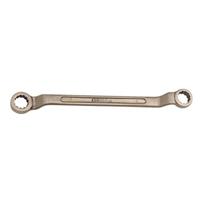 KS Tools 963.7443 - BRONCE + Doble terminó llave de anillo compensado 1 / 2x19 / 32"