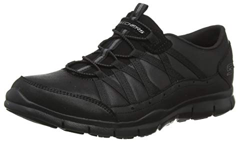 Skechers Gratis-Fine Taste, Zapatillas sin Cordones Mujer, Negro (BBK Black Microleather/Trim), 40 EU precio