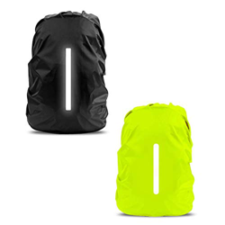 Sunshine smile Cubierta Impermeable Protector de Lluvia de Mochila,Funda Impermeable para Mochila con Tira Reflectante,Funda de Lluvia de Mochila,Fund precio