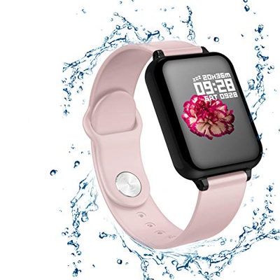 Gelrova Pulsera Actividad Impermeable IP67 Pulsera Inteligente con Pulsómetro Reloj Inteligente para Deporte Podómetro Pulsera Deporte para Android y