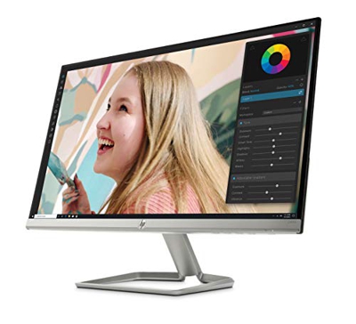 HP 27FW - Monitor Full HD de 27" (1920 x 1080, panel IPS LED, 16:9, HDMI 1.4, 5 ms, 60 Hz, AMD FreeSync, Altavoces incorporados), Color Blanco