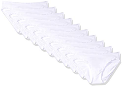 Amazon Essentials - Braguitas - para mujer blanco blanco XS precio