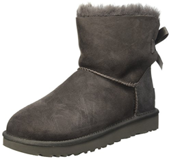 UGG Female Mini Bailey Bow II Classic Boot, Grey, 6 (UK) características