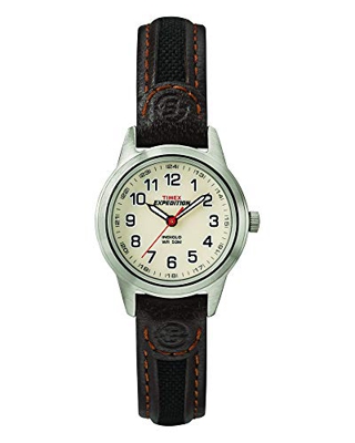 Timex Expedition Field Mini - Reloj para Mujer con correa de piel, 26 mm T41181