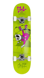 Enuff Skateboards Skully Complete Skateboard, Adultos Unisex, Verde (Green), 7.75" en oferta