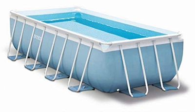 Marimex Tahití Piscina, Piscina de Pared de Acero para el jardín con Accesorios, con Filtro de Cartucho, 2,0 x 4,0 x 1 m