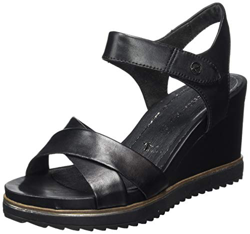 Tamaris 1-1-28350-24, Sandalia con Pulsera Mujer, Negro Black Lea Uni 008, 40 EU características