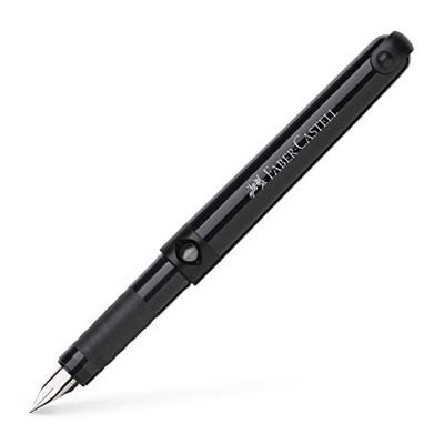 Faber-Castell 149897 - Pluma estilográfica, color negro