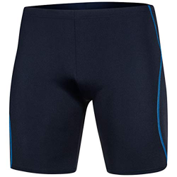 Aqua Speed Blake Troncos de natación Largo de Hombre | Eficaz contra la Fatiga Muscular | S | Navy/Blue precio