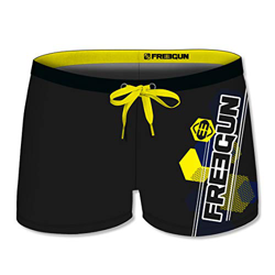 FREEGUN - Bañador para hombre Rubber Print Jaune XL en oferta
