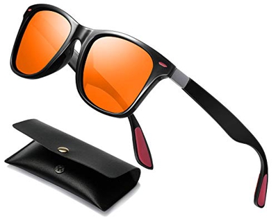 Perfectmiaoxuan Gafas de sol polarizadas Hombre Mujere Retro/Aire libre Deportes Golf Ciclismo Pesca Senderismo 100% protección UVA gafas unisex golf 