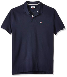 Tommy Hilfiger TJM Rib Polo, Azul (Twilight Navy C87), XX-Large para Hombre en oferta