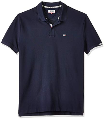 Tommy Hilfiger TJM Rib Polo, Azul (Twilight Navy C87), XX-Large para Hombre