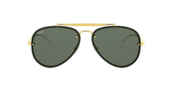 Ray-Ban 0Rb3584N, Gafas de Sol Unisex adulto, Marrón (Gold/Green Classic), 58 características