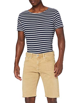 Pepe Jeans Stanley Short Bañador, Marrón (Malt 845), 42 (Talla del Fabricante: 32) para Hombre