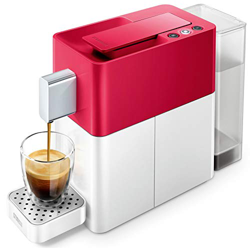 Cremesso Easy Heart Red & Shell White - Cafetera de cápsulas, color rojo y blanco características