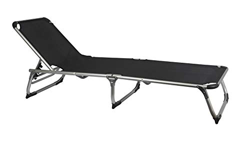 MaxxGarden Tumbona plegable – Tumbona de camping – Tumbona de playa – Aluminio – 189 x 59 cm – Negro precio