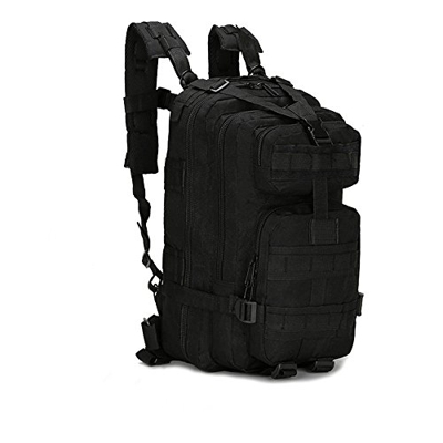 SHANNA Macutos de Senderismo,Mochila de Trekking, Mochila Militar 25L MOLLE Paquete de Asalto Mochila de Combate táctico para Excursionismo al Aire Li