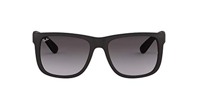 Ray-Ban Justin RB4165 - Gafas de sol Unisex, Negro (601/8G Black Gradient), 54 mm