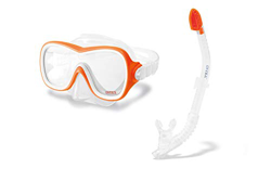 Intex 55647 - Kit para bucear Máscara y tubo Wave Rider precio